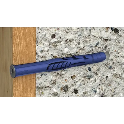  Kołek ramowy FF1 poliamidowy 8x80mm z lejkiem wkręt ocynk płatkowy 50szt. RAWLPLUG (R-FF1-N-08L080/ZF)